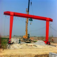 遼寧撫順現(xiàn)場(chǎng)安裝，門(mén)式起重機(jī)